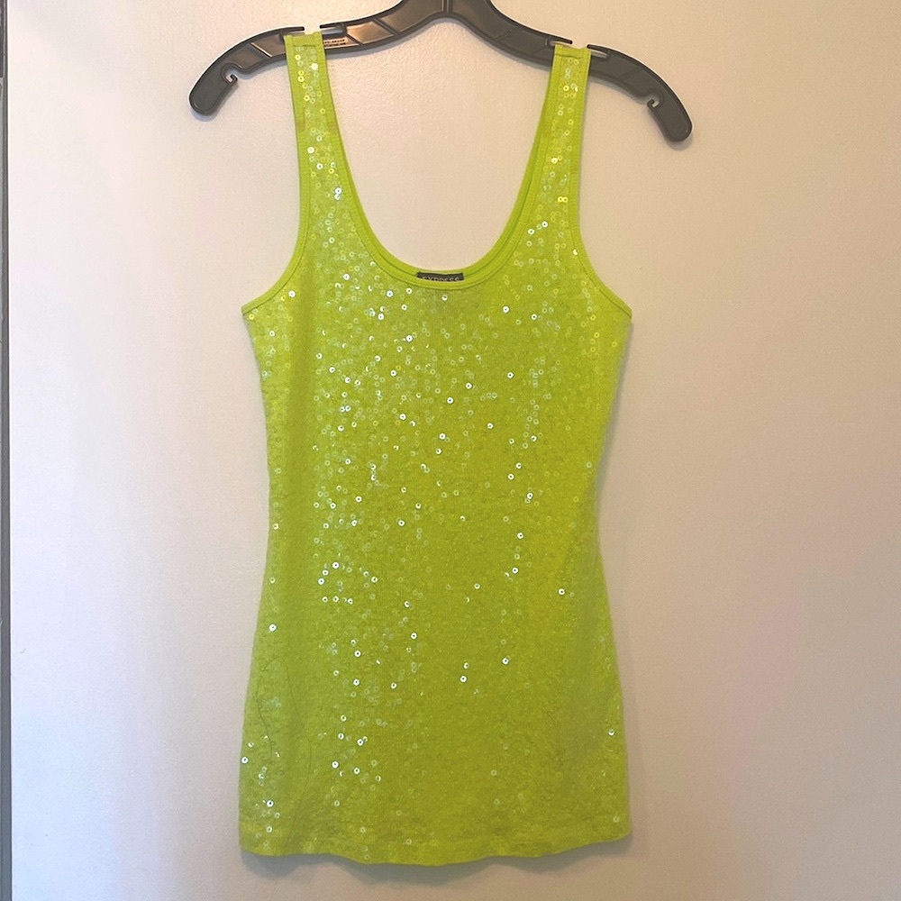 🌼Express  Sequin tank top✨⭐️